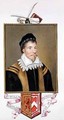 Portrait of Sir William Maitland of Lethington Secretary of State from Memoirs of the Court of Queen Elizabeth - Sarah Countess of Essex
