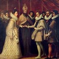 The Marriage of Catherine de Medici and Henri II - (Jacopo Chimenti) Empoli