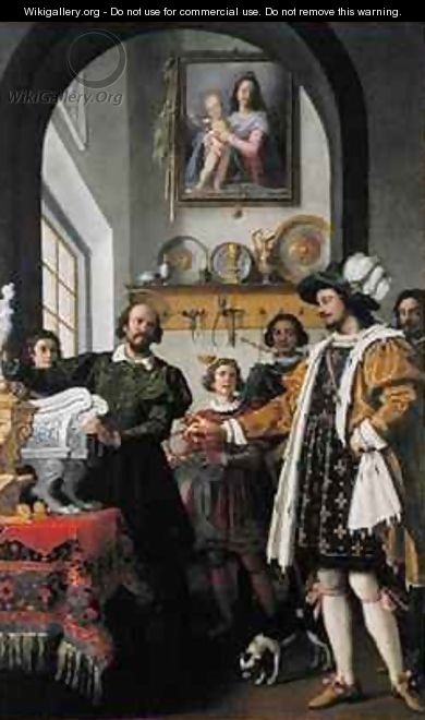 The honesty of Saint Eligio - (Jacopo Chimenti) Empoli