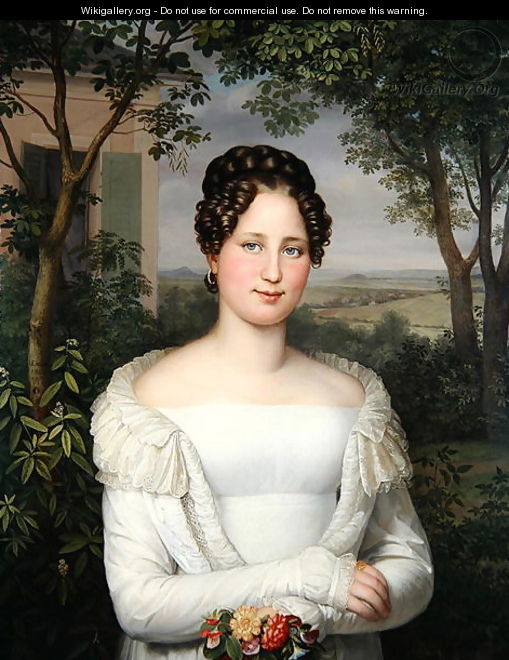 Portrait of Frau Horstmann - August von der Embde