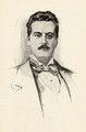 Giacomo Puccini 1858-1924 illustration from The Lure of Music by Olin Downes - Chase Emerson