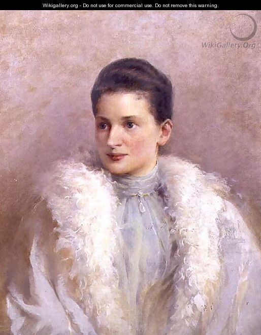 Portrait of Princess Wilhelmina Lobkowicz - Helena Eminger