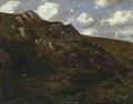 Mountainous landscape - Charles Francois Eustache