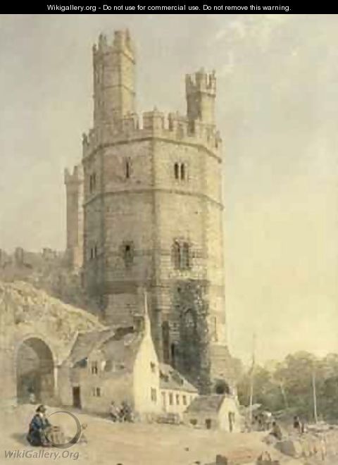 Caernarfon Castle - William (of Bristol) Evans