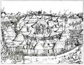 Medieval military encampment - (after) Essenwein, August Ottmar von