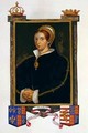 Portrait of Mary Tudor from Memoirs of the Court of Queen Elizabet - Sarah Countess of Essex