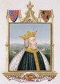 Portrait of Edward III King of England from 1327 from Memoirs of the Court of Queen Elizabeth - Sarah Countess of Essex