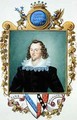 Portrait of Ferdinando Stanley 5th Earl of Derby from Memoirs of the Court of Queen Elizabeth - Sarah Countess of Essex