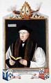 Portrait of Thomas Cranmer 1489-1556 Archbishop of Canterbury from Memoirs of the Court of Queen Elizabeth - Sarah Countess of Essex
