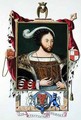 Portrait of Edward Seymour Lord Protector of Edward VI and Duke of Somerset from Memoirs of the Court of Queen Elizabeth - Sarah Countess of Essex