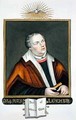 Portrait of Martin Luther from Memoirs of the Court of Queen Elizabeth - Sarah Countess of Essex