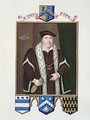 Portrait of Sir Thomas Pope from Memoirs of the Court of Queen Elizabeth - Sarah Countess of Essex