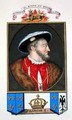 Portrait of Francois I King of France from Memoirs of the Court of Queen Elizabeth - Sarah Countess of Essex