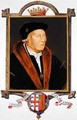 Portrait of Henry Bourchier 2nd Earl of Essex from Memoirs of the Court of Queen Elizabeth - Sarah Countess of Essex