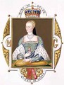 Portrait of Mary of Guise Queen of Scotland from Memoirs of the Court of Queen Elizabeth - Sarah Countess of Essex