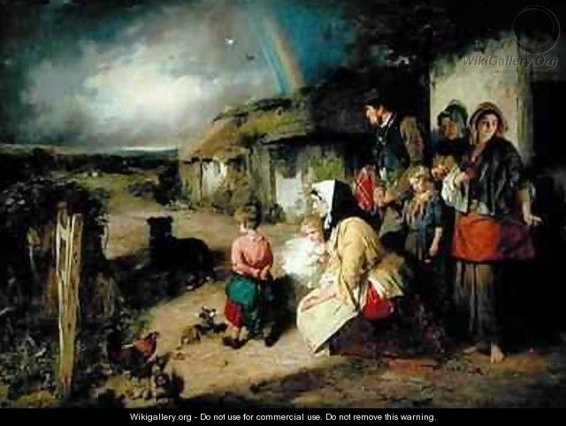 The First Break in the Family - Thomas Faed