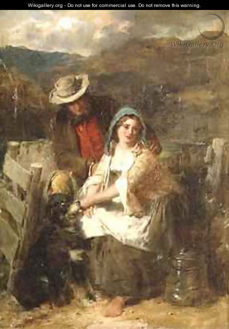 Too Young to be Married - Thomas Faed