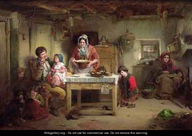 Home and the Homeless - Thomas Faed