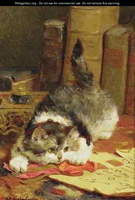 Stalking Cat - Charles van den Eycken