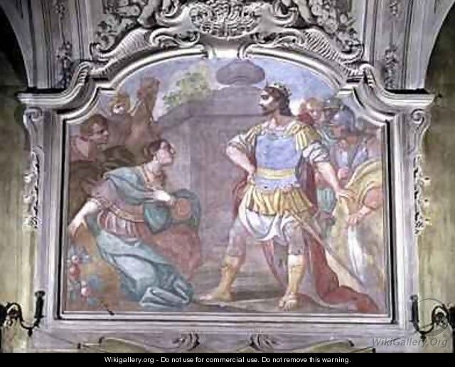 Esther Intercedes with King Ahasuerus - Diacinto Fabbroni