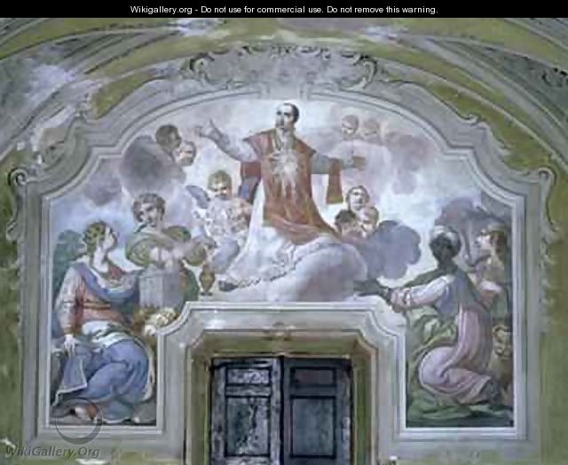 The Apotheosis of St Ignatius of Loyola from the Refectory - Diacinto Fabbroni