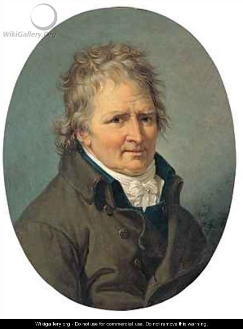 Portrait of Jakob Philippe Hackert - Francois-Xavier Fabre