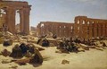Ruins of the Temple at Luxor - Joseph Farquharson