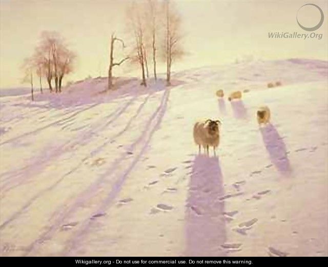 When Snow the Pasture Sheets 2 - Joseph Farquharson