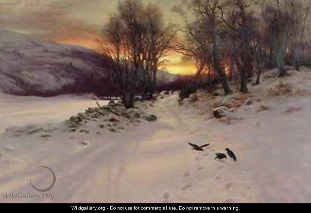 When the West with Evening Glows 2 - Joseph Farquharson