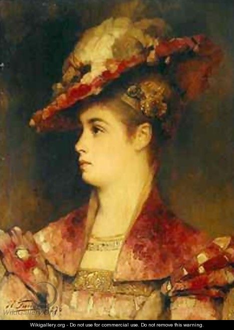 Portrait of a Woman - Heinrich Faust