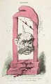 Caricature of Otto von Bismarck 1815-98 - (Faustin Betbeder) Faustin