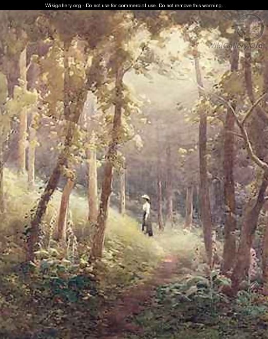 A Woodland Glade - John Farquharson