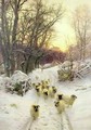 The Sun Had Closed the Winters Day - Joseph Farquharson