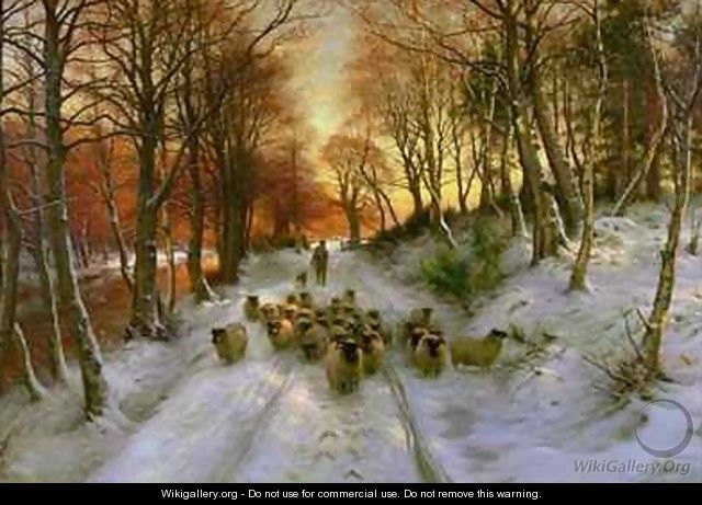 Glowed with Tints of Evening Hours - Joseph Farquharson