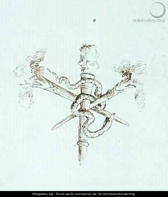 Drawing from Michael Faradays scrapbook 28 - Michael Faraday