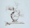 Drawing from Michael Faradays scrapbook - Michael Faraday