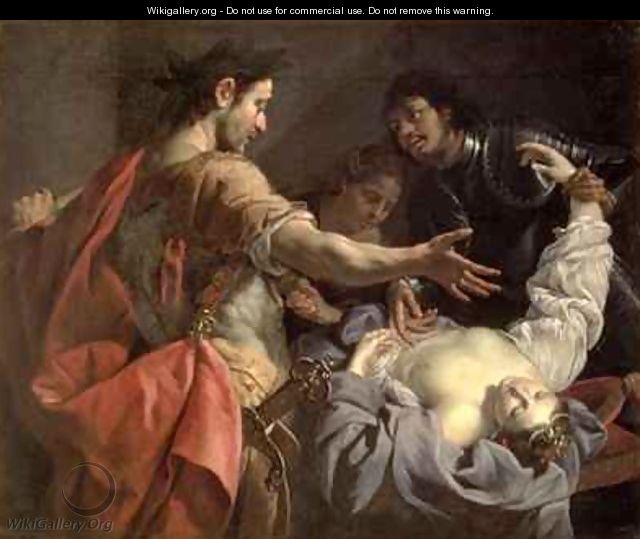 The Death of Cleopatra - Luca Da Reggio (Ferrari)
