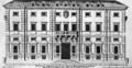 View of the facade of Palazzo Salviati in Rome - (after) Ferrerio, Pietro