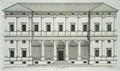 Palazzo Chigi on the Lungara Rome - Pietro or Falda, G.B. Ferrerio