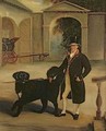 Mr Pares Coachman with Newfoundland Dog - John Ferneley, Snr.