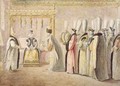 Farewell Audience of French Ambassador Charles Gravier 1717-87 Comte de Vergennes with the Sultan Mustafa III 1717-74 in Constantinople - Antoine de Favray