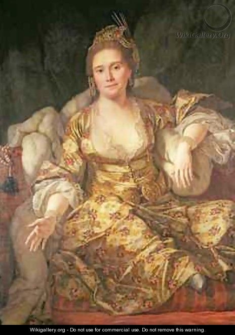 Annette Comtesse de Vergennes in Oriental Costume - Antoine de Favray