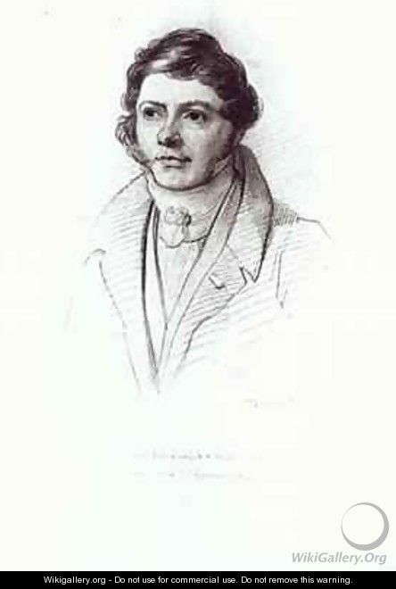 Portrait of Jean Francois Champollion 1790-1832 - Charles-Theodule Deveria