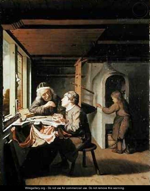 A Watchmaker and his Apprentice - Olivier van Deuren