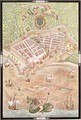 Fascimile of a Plan of Le Havre in 1583 - Jacques Devaulx