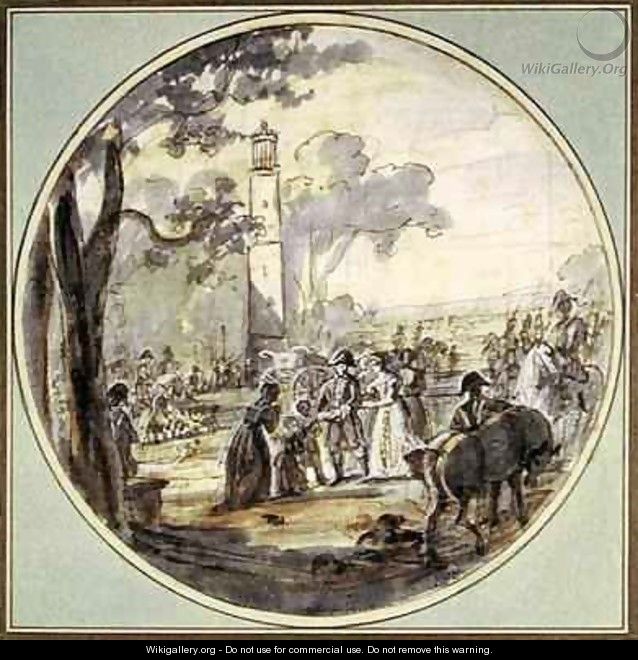 Napoleon I 1769-1821 at Saint Cloud - Jean-Charles Develly