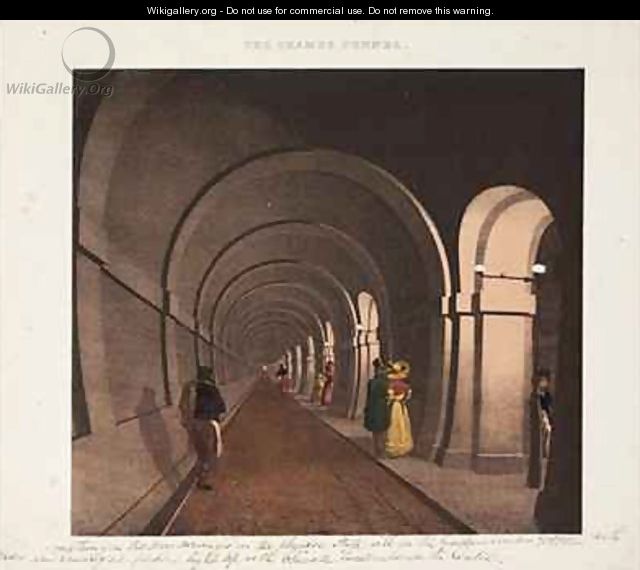 The Thames Tunnel - (after) Dixie, B.