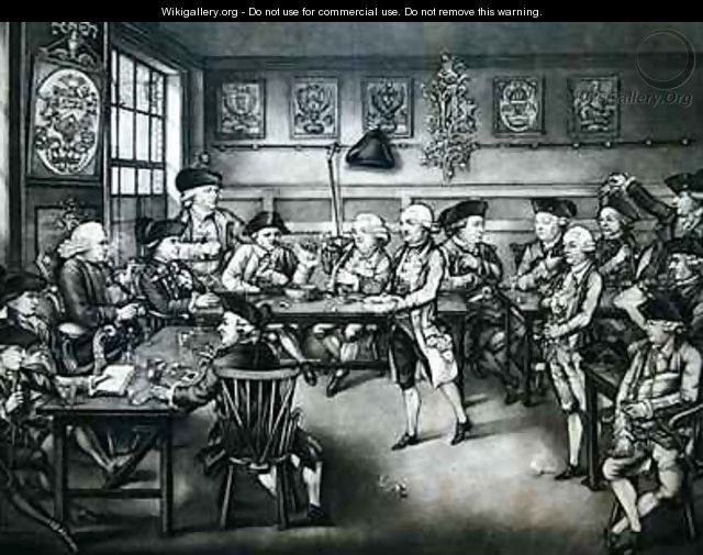 The Court of Equity or Convivial City Meeting - Robert Dighton