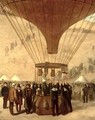 The Departure of Leon Michel Gambetta 1838-82 in the Balloon LArmand Barbes - Jules & Guiaud, Jacques Didier