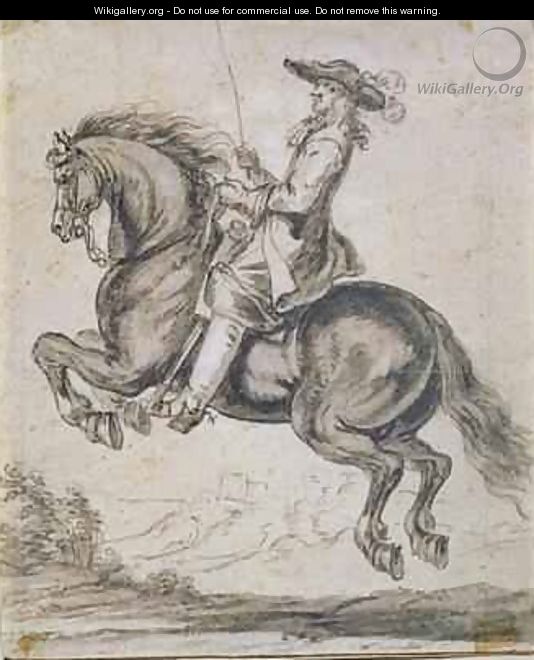 William Duke of Newcastle 1592-1676 on Horseback - Abraham Jansz. van Diepenbeeck